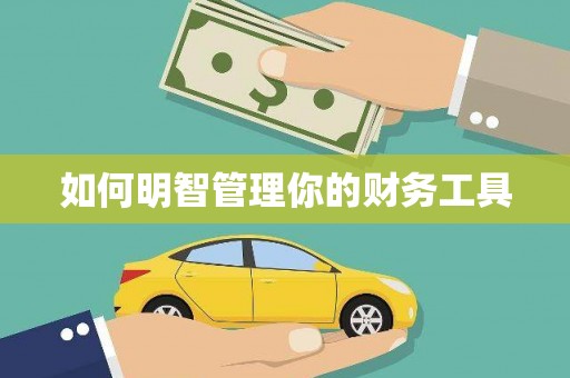 道外如何明智管理你的财务工具