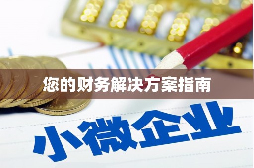 道外您的财务解决方案指南