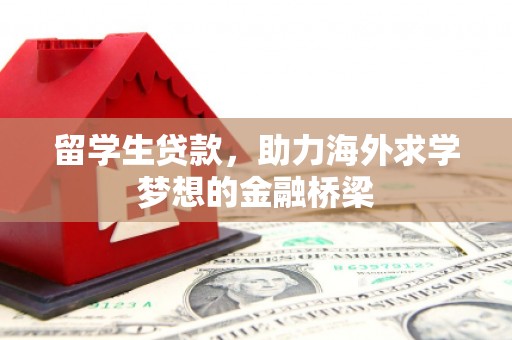 道外留学生贷款，助力海外求学梦想的金融桥梁