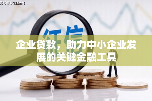 道外企业贷款，助力中小企业发展的关键金融工具