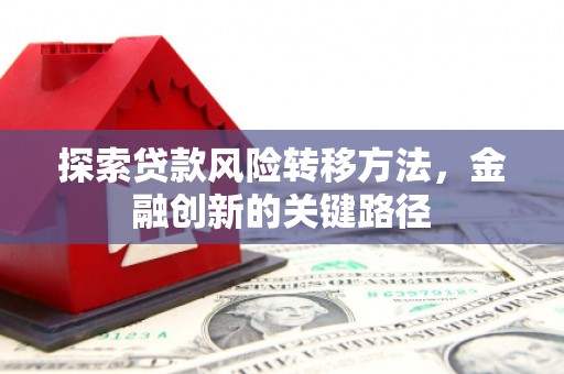 道外探索贷款风险转移方法，金融创新的关键路径